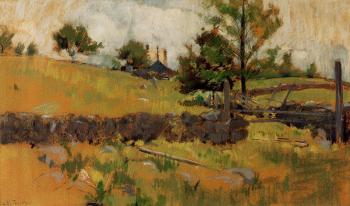 John Henry Twachtman : Spring Landscape